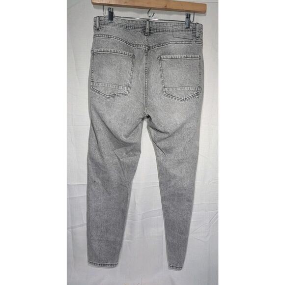Cotton On Men’s Tapered Jeans 32 Faded Gray Modern Minimal Streetwear Denim - Picture 5 of 10